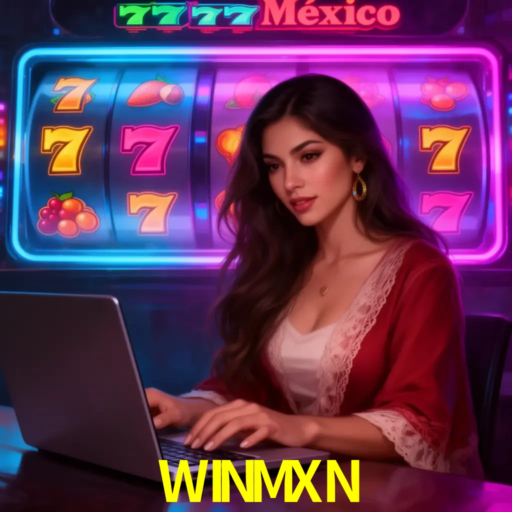 WINMXN Slots - tragamonedas, RTP y control Tragamonedas WINMXN con símbolos, saldo móvil y reglas de apuesta visibles